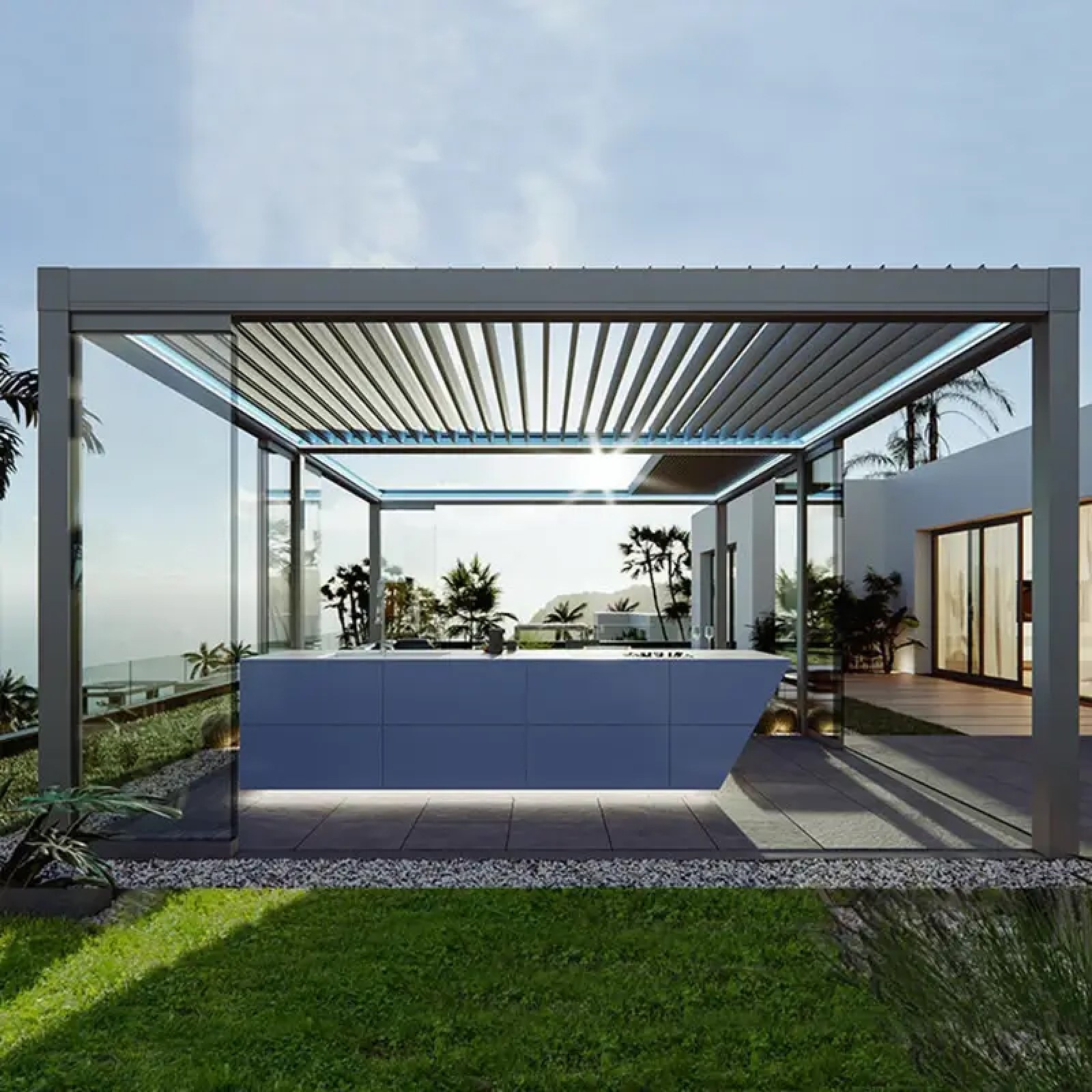 Bioclimatic Gazebos Long Island | D&V Home Design Center - Bioclimatic Home Office Design